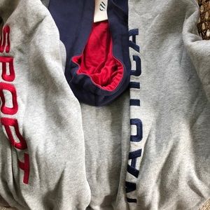 Nautical outerwear proportioned for a natural fit